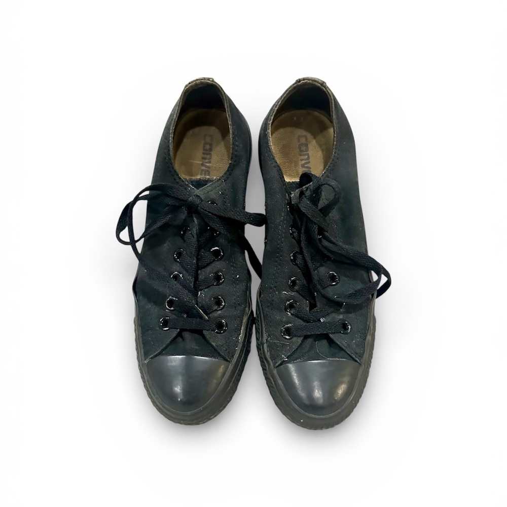 Converse Charcoal Black Sneakers Size 7